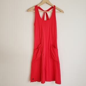 Lole Elise Athletic X Racer Back Tank Dress